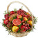 fruit basket with Pomegranates. Rio de Janeiro